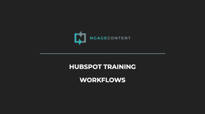 HubSpot Training Workflows